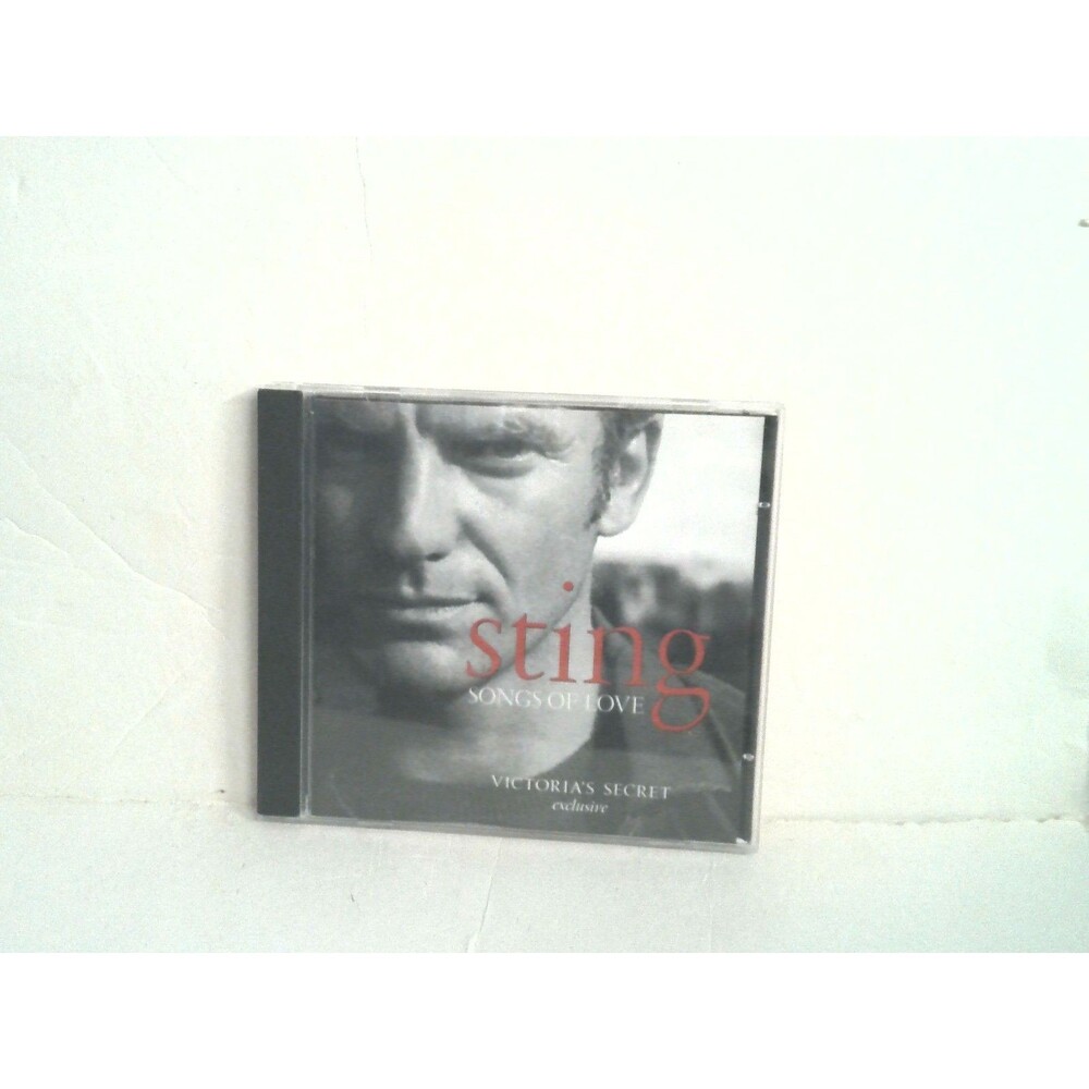 Sting Songs of Love Victoria's Secret Exclusive CD 2003 A&M Records UMG